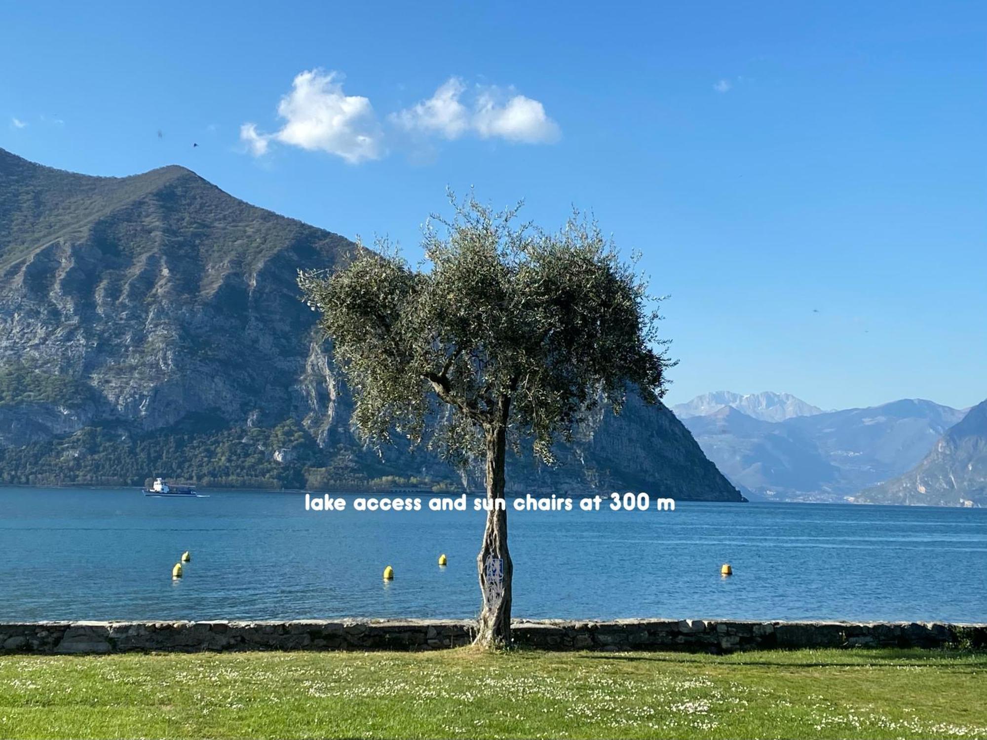 Holiday Home Punta D'Oro With Garden, Parking Place And Lake Access At 300 M Ізео Екстер'єр фото